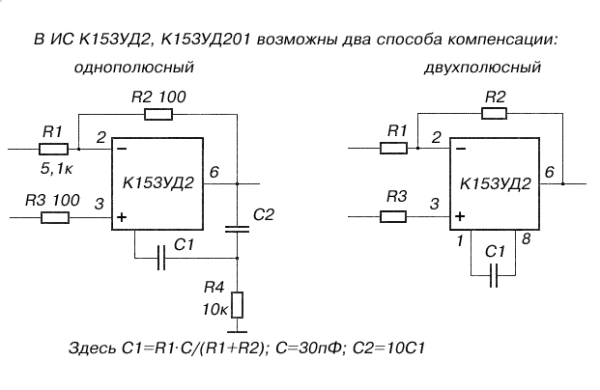 Ways of indemnification on K153UD2