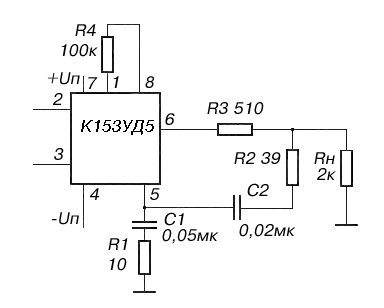 K153UD5 application scheme