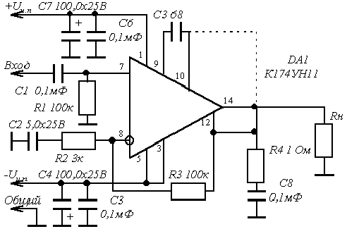 K174UN11 application scheme