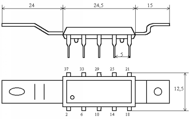  Another package view for K174UN5 IC 