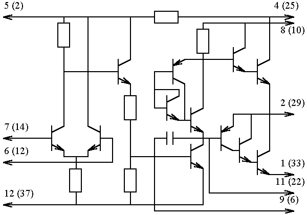  K174UN5 principial scheme