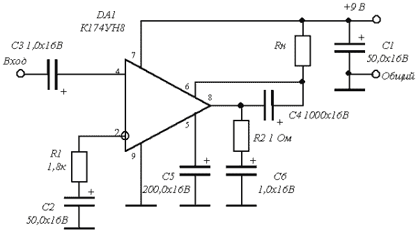 K174UN8 application scheme