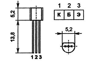 КТ209 package view