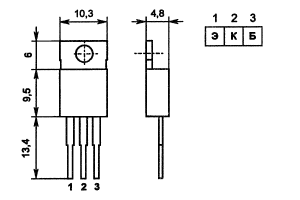 КТ819 package view