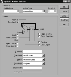  LogiBLOX Modul Selector    