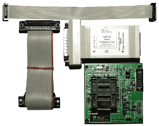 Комплект для отладки и программирования микроконтроллеров MSP430F41X 