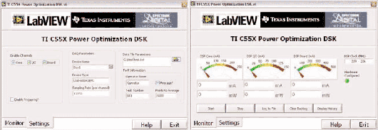 Графический пользовательский интерфейс программы LABViewTM для DSK TMS320C55xTM Графический пользовательский интерфейс программы LABViewTM для DSK TMS320C55xTM