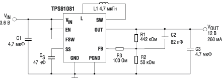   TPS6108x   V. = 12 