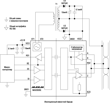    MAX3535E     RS-485