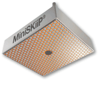 Основание модуля MiniSKiiP с нанесеной теплопроводящей пастой