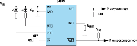 Схема подключения МС34673 