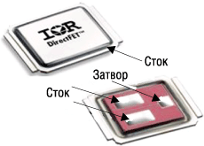 Конструкция DirectFET Конструкция DirectFET