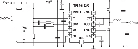     TPS40192/ TPS40193