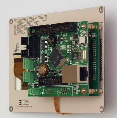 Микроконтроллерная система на основе TE-ULCD56 и TE-STM32F107